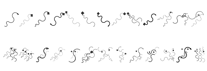 CurvedBeings Font LOWERCASE