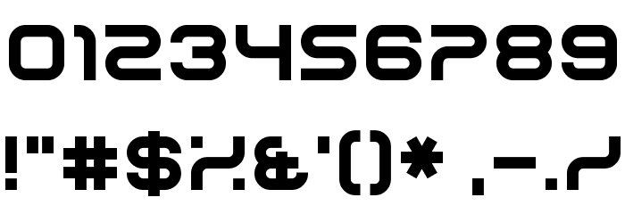 Curvert Font OTHER CHARS