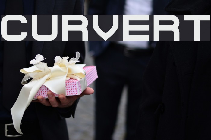 Curvert Font examples
