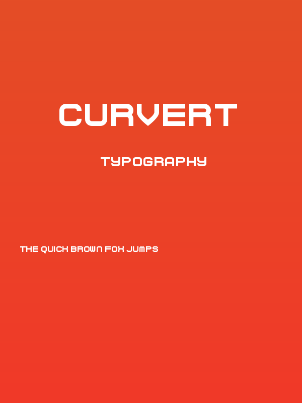 Curvert Poster