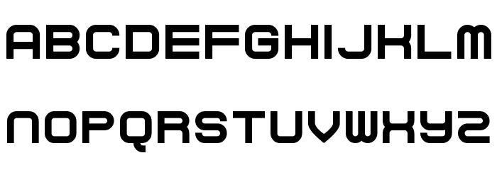 Curvert Font LOWERCASE