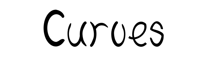 Curves फ़ॉन्ट