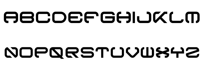 Curves Font LOWERCASE