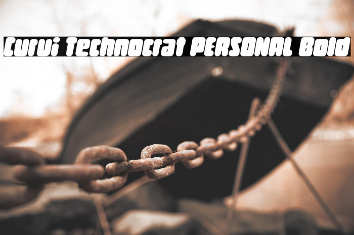 Curvi Technocrat PERSONAL Bold Example 2