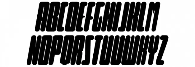 Curvi Technocrat PERSONAL Light Schriftart Groß
