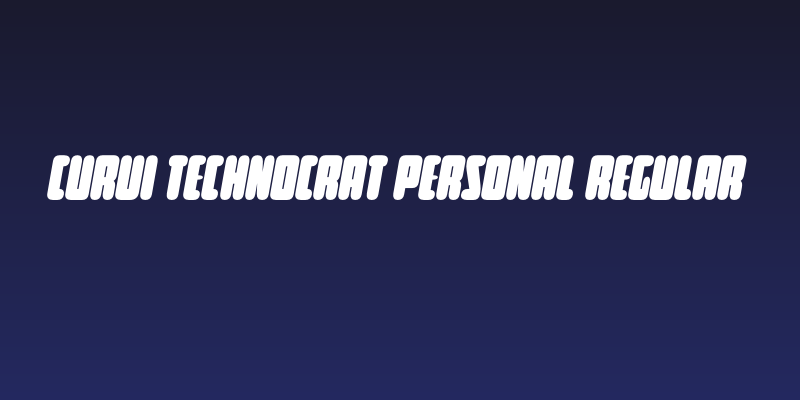 Curvi Technocrat PERSONAL Regular Social Header