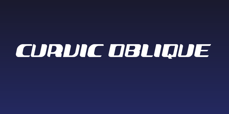 Curvic Oblique Social Header