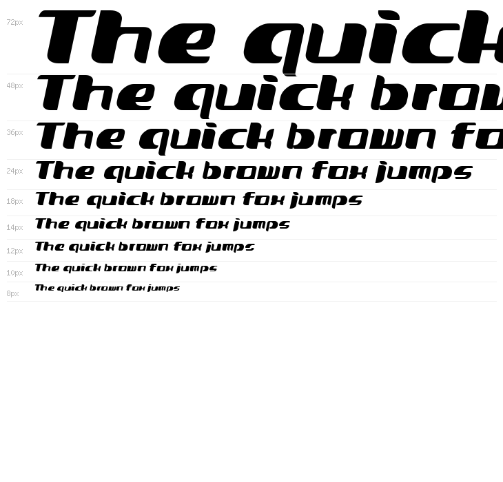 Curvic Oblique Waterfall