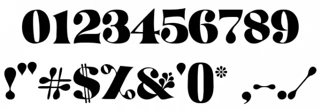 Curvilingus Font OTHER CHARS