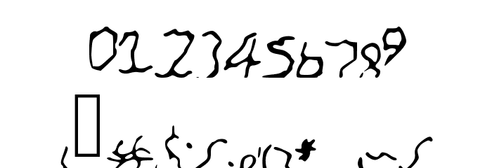 Curviness Font OTHER CHARS