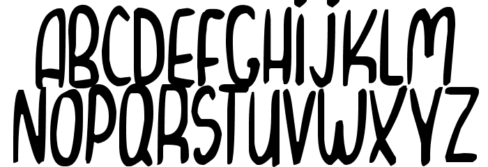Curvy Thins Font LOWERCASE