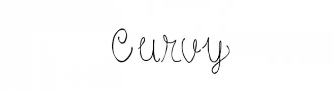 Curvy  لخطوط تنزيل