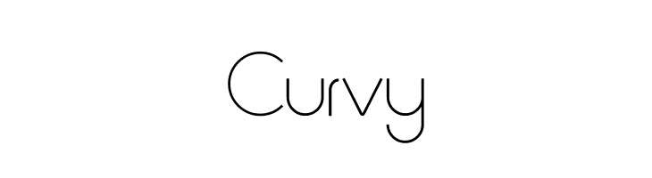 Curvy  لخطوط تنزيل