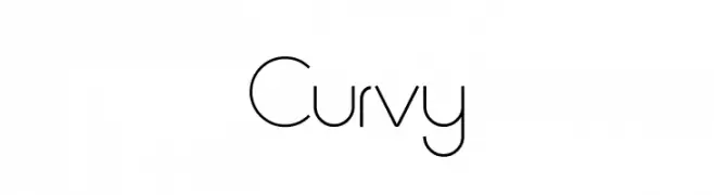 Curvy  Descarca Fonturi Gratis