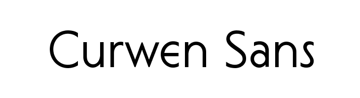 Curwen Sans Font