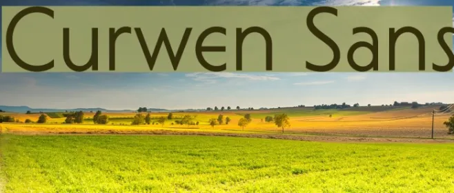Curwen Sans Example 1
