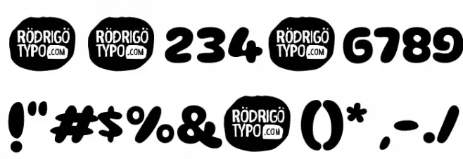 Cusco Font OTHER CHARS