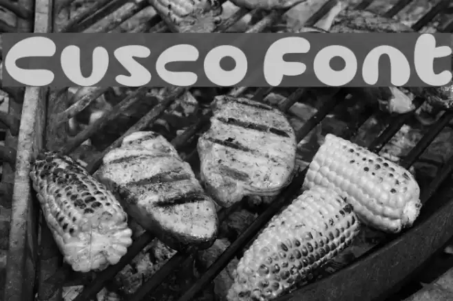 Cusco Font examples