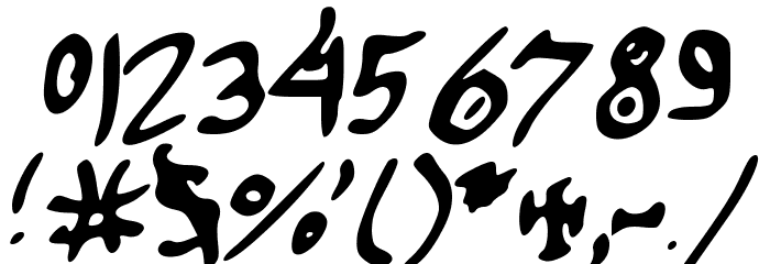 CuspeP Font OTHER CHARS
