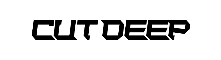 Cut Deep  font caratteri gratis