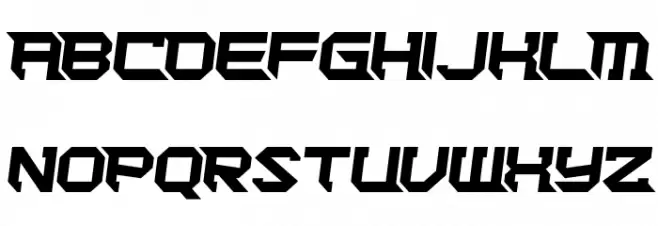 Cut Deep Schriftart Groß