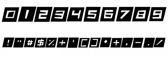 Cut It Out Italic Font OTHER CHARS