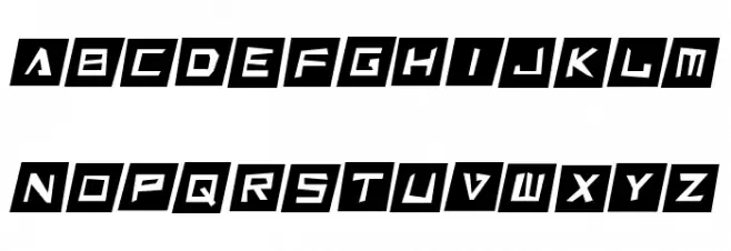 Cut It Out Italic Schriftart Kleinbuchstaben