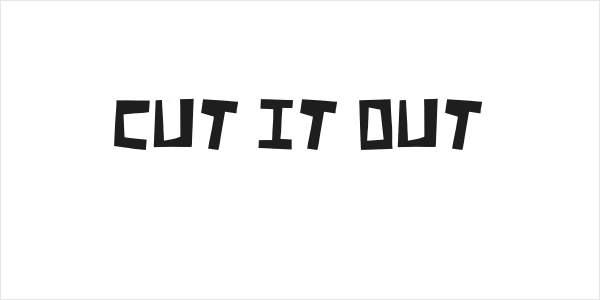 Cut It Out Logo