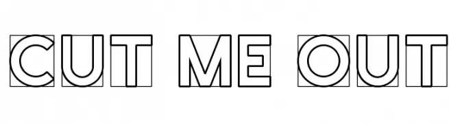 Cut Me Out  لخطوط تنزيل