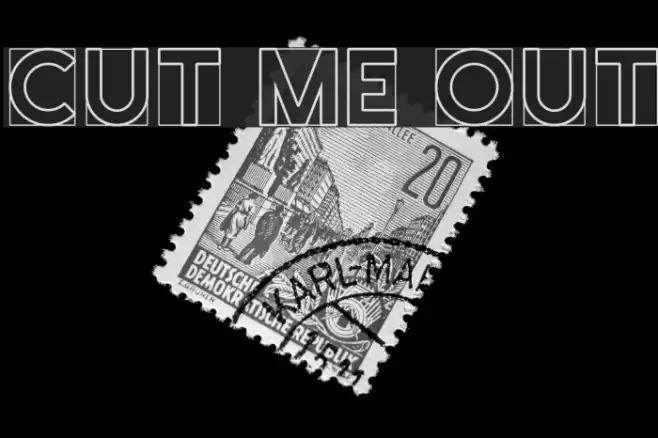Cut Me Out Font examples