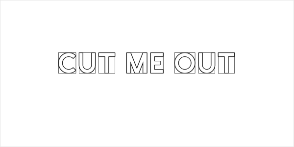 Cut Me Out Logo