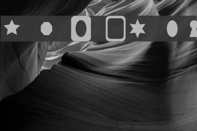 Cut Outs for 3D FX Шрифта examples