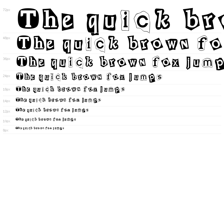 Cut and Paste Waterfall