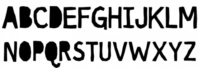 Cut it out DEMO Soft Schriftart Groß