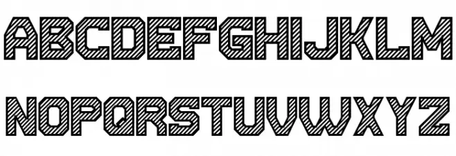 Cut the paper Regular フォント 大文字