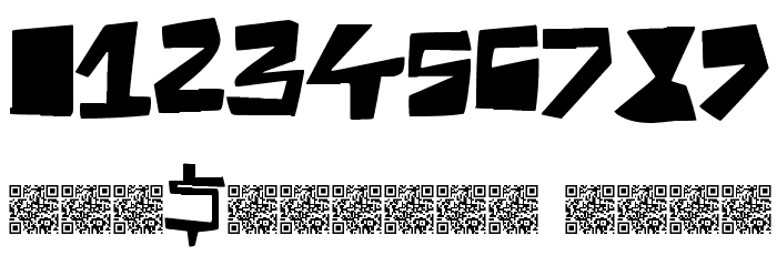 CutAway Font OTHER CHARS
