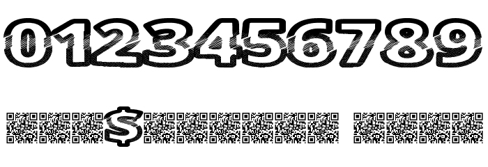CutFive Font OTHER CHARS