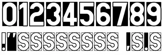 CutMeOut2 Font OTHER CHARS