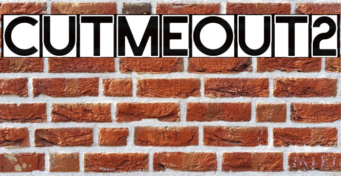 CutMeOut2 Font examples
