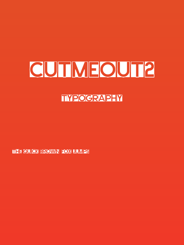 CutMeOut2 Poster