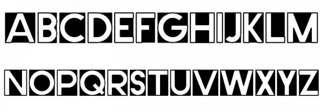 CutMeOut2 Font LOWERCASE