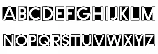 CutMeOut3 Font Litere mici