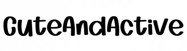 Cute And Active  Fuentes Gratis Descargar