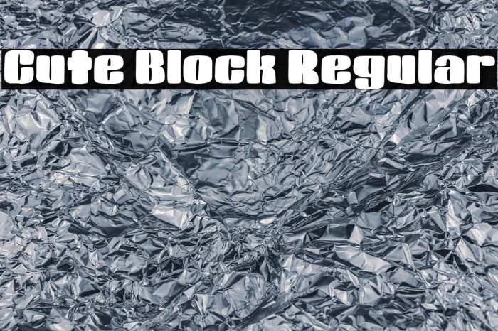 Cute Block Regular Example 1