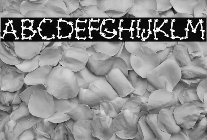 Cute Bones Font examples