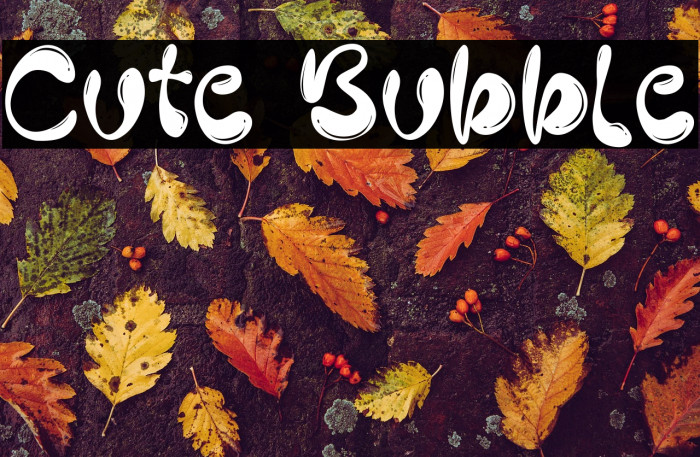 Cute Bubble Example 1