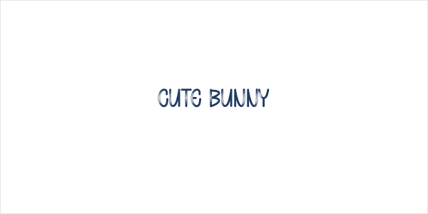 Cute Bunny Logo