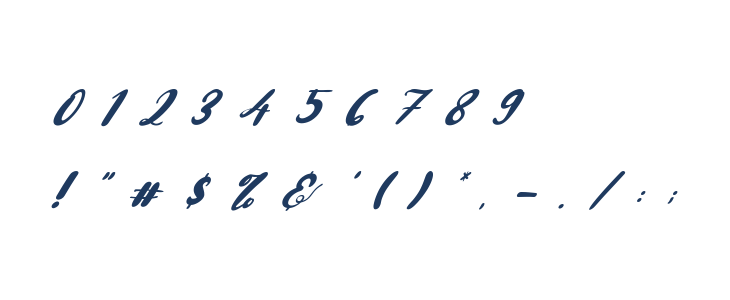 Cute Cartoon Italic Other Characters