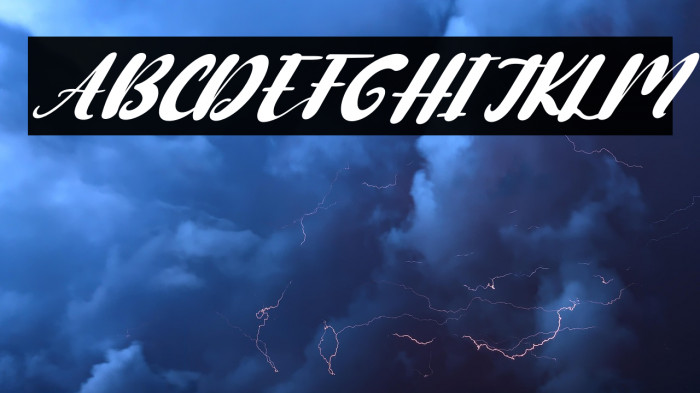 Cute Cartoon Italic Example 2