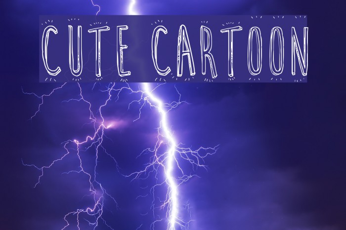 Cute Cartoon Font examples